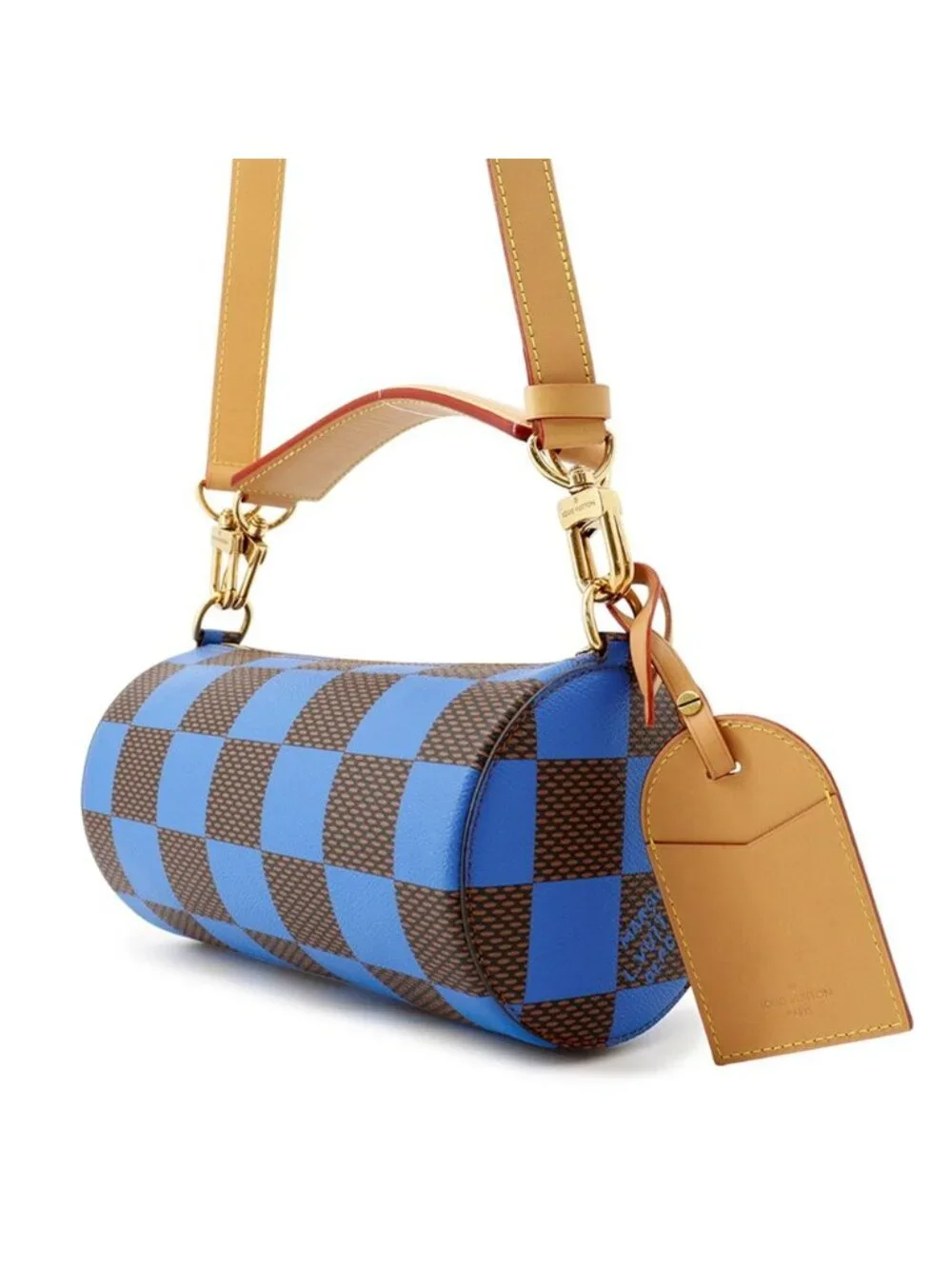 Louis Vuitton Shoulder Bag Damier Pop Soft Polochon 2-Way